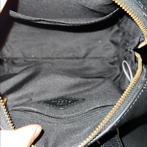 FOSSIL Carlie Leather Mini Satchel in Black - Picture 7 of 11